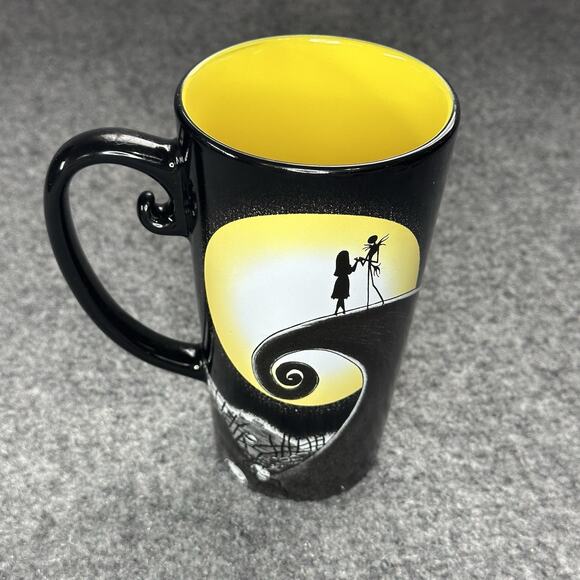 Disney Store Jack Skellington Sally Latte Mug Tim Burton's The Nightmare Before - Picture 3 of 6